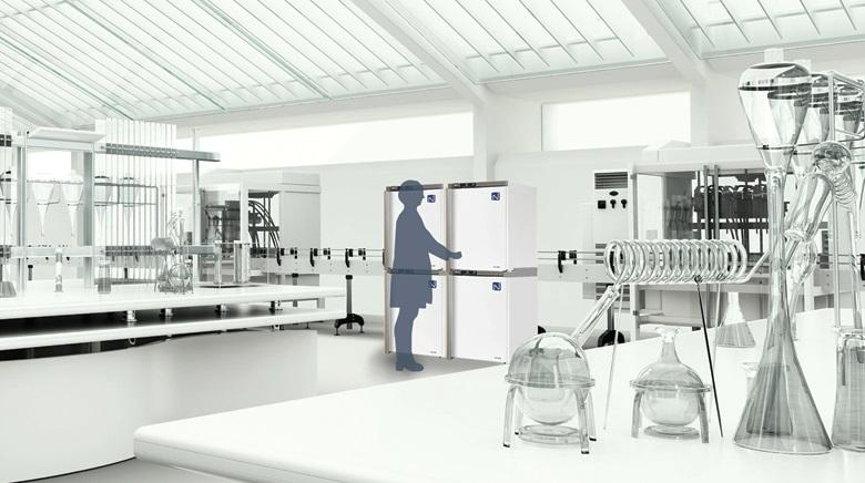 small upright freezers