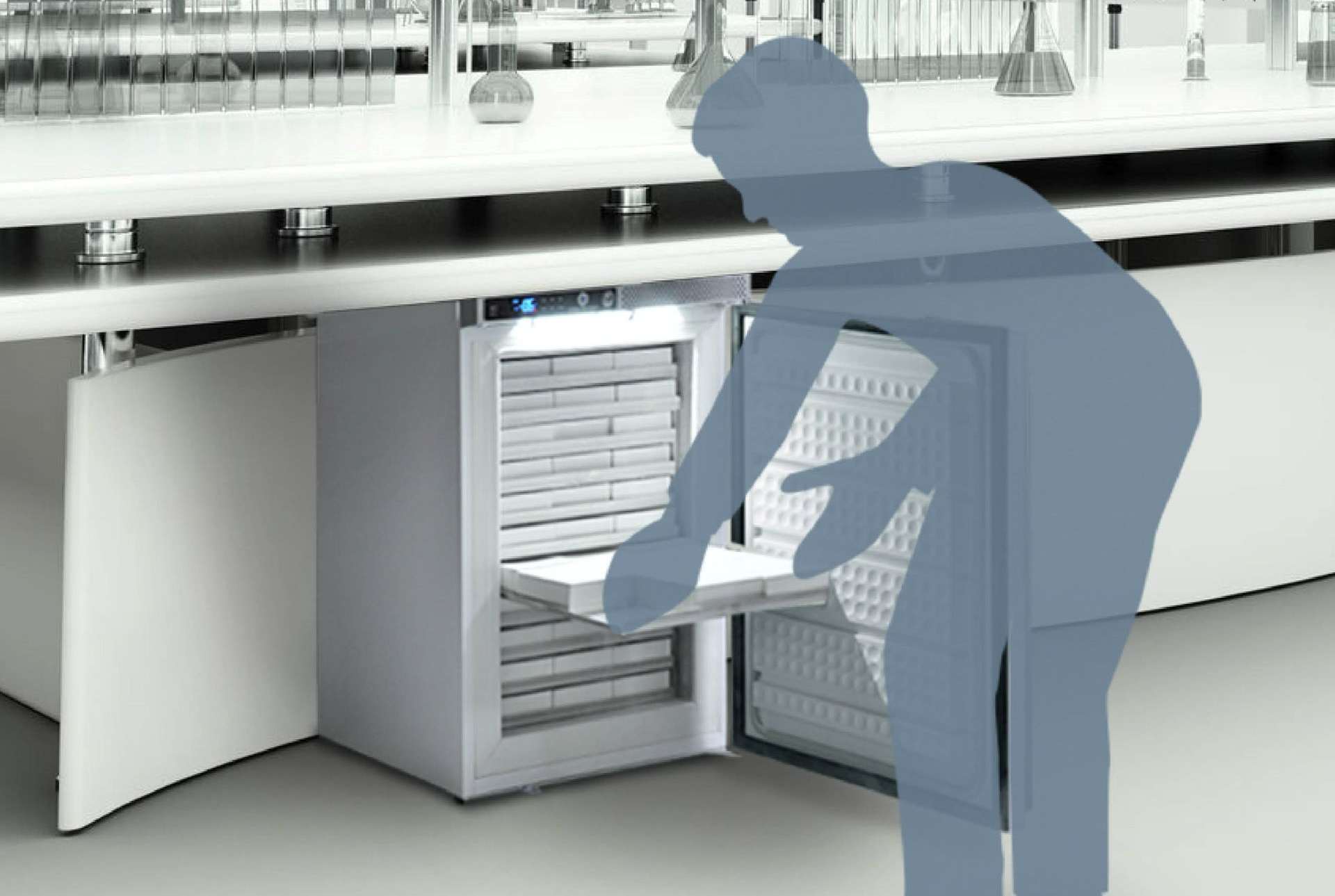 undercounter lab freezer