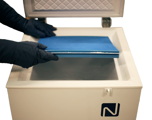 ULT C75-ETL. U-Low Temp. -60°C to -86°C freezer. Chest 74 l