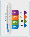 XLT C75. X-Low Temp. -40°C to -60°C fryser. Kumme 74 l.