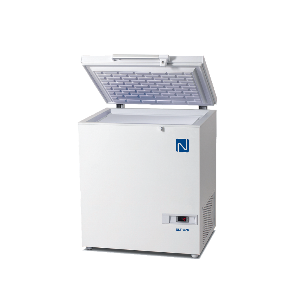 XLT C75. X-Low Temp. -40°C to -60°C freezer. Chest 74 l.