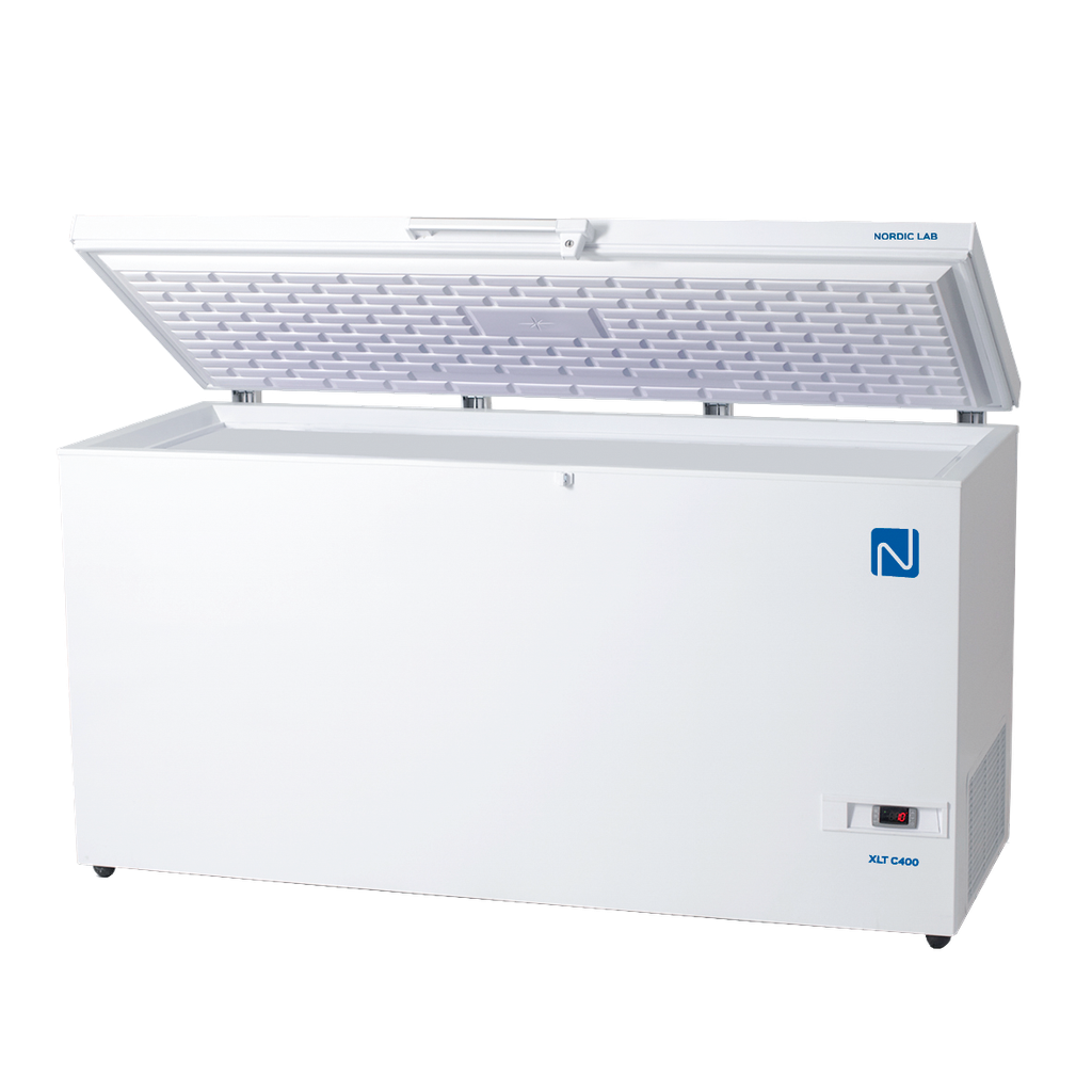 XLT C400-ETL. X-Low Temp. -40°C to -60°C freezer. Chest 383 l