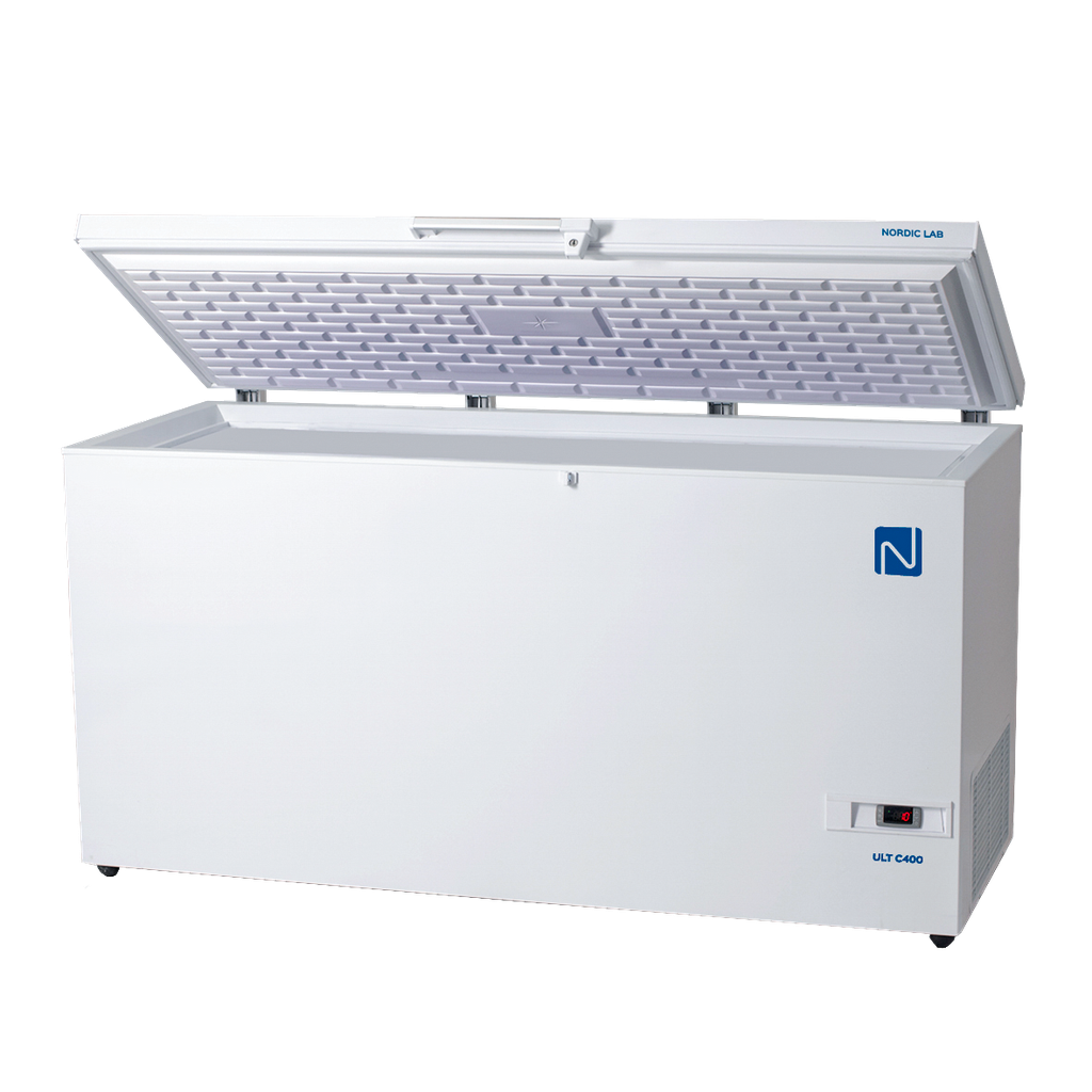 ULT C400-UL. U-Low Temp. -60°C to -86°C freezer. Chest 383 l